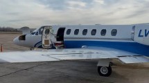 Imagen de El avión que adquirió Río Negro realizó su segundo vuelo al trasladar a una paciente de Villa Regina