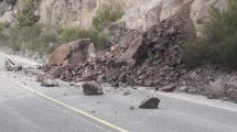 Imagen de San Martín de los Andes: hubo desprendimiento de rocas en la Ruta 62