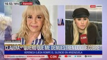 Imagen de Video: Claudia Villafañe y Verónica Ojeda tuvieron una escandalosa pelea en televisión