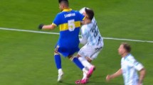 Imagen de Zambrano, Espinoza y la polémica en el final de Boca-Atlético