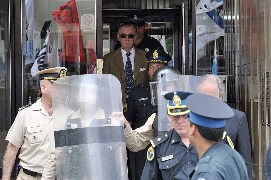 Vicente Massot, ex director de La Nueva Provincia. (Foto Télam)