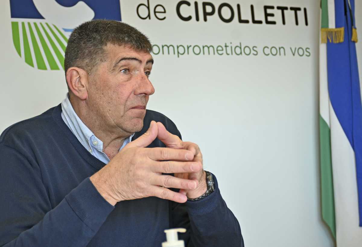 Claudio Di Tella, intendente de Cipolletti (Foto Florencia Salto). 