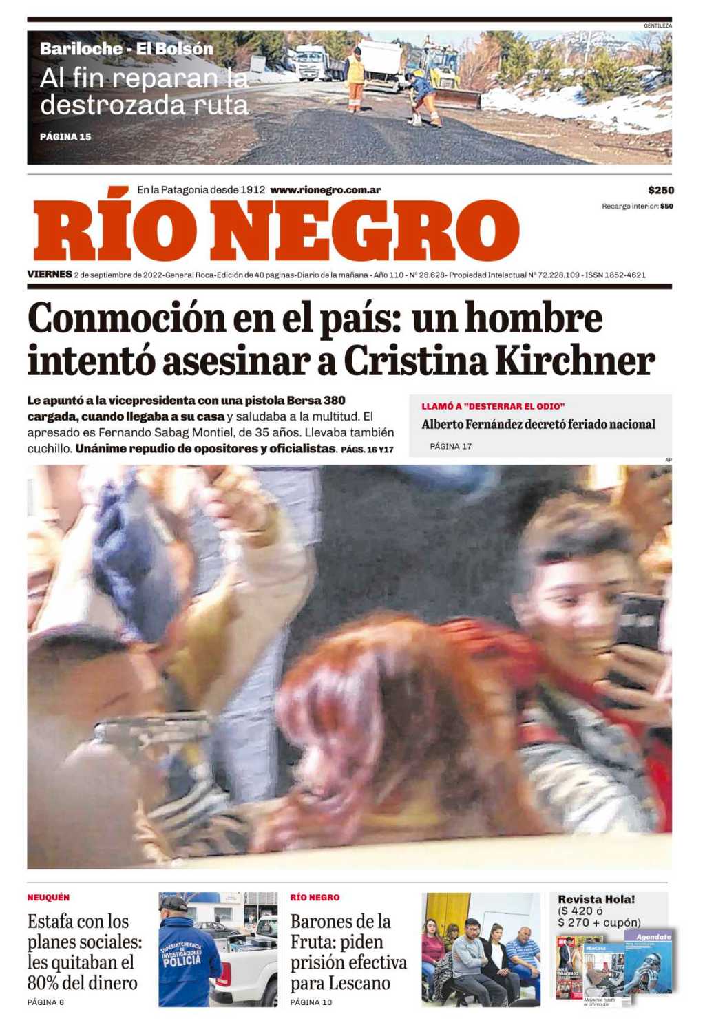 Tapas Diario Río Negro Periodismo En La Patagonia 3414