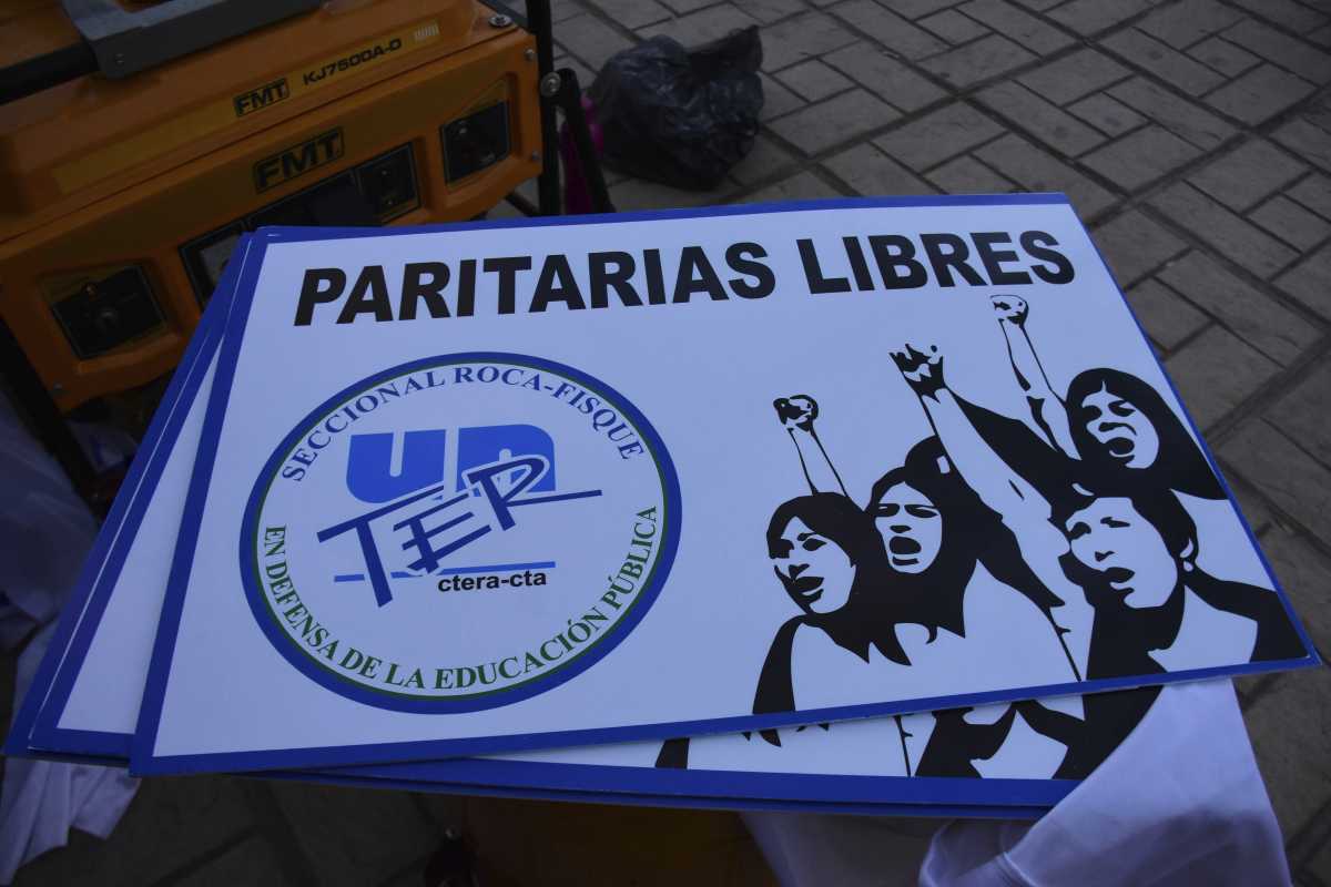 La conducción de la Unter pidió a la secretaria de Trabajo que convoque con "urgencia a paritarias". Foto: Andres Maripe