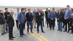 Inauguraron el primer tramo de la Ruta 67, uno de los caminos que conecta con Vaca Muerta