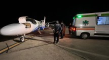 Imagen de El avión sanitario de Río Negro realizó un nuevo vuelo de emergencia de una niña de 9 años