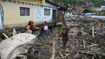 Imagen de Un deslave arrasó con un pueblo de Venezuela: 22 muertos y 52 desaparecidos