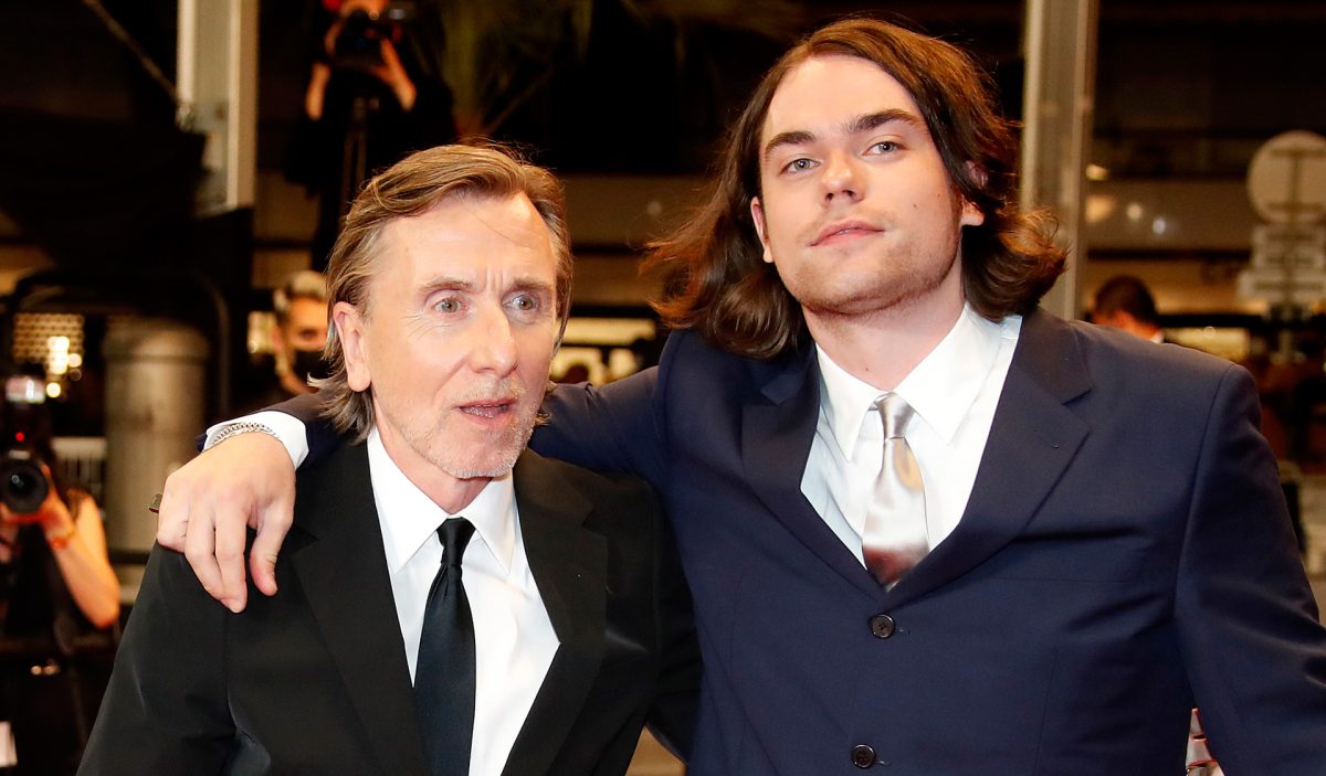 Tim Roth y su hijo Cormac.