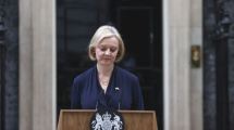 Imagen de Reino Unido: Liz Truss renunció como primera ministra tras 45 días en el cargo