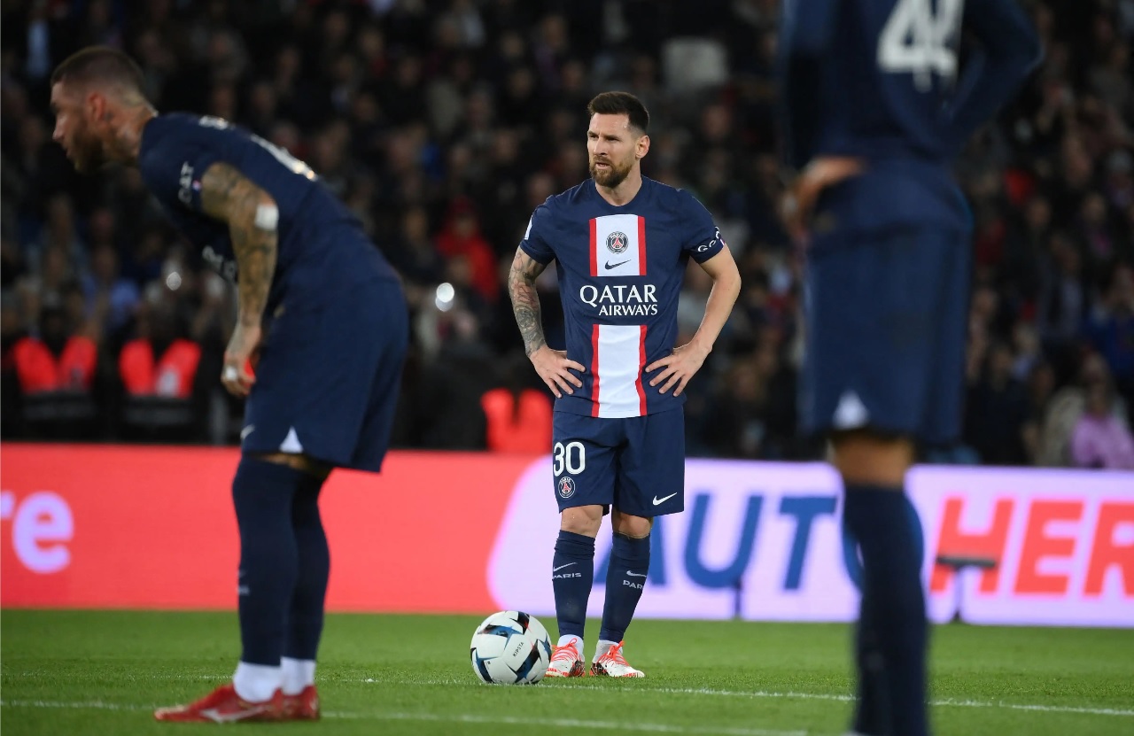 Messi estuvo ausente en el entrenamiento del PSG en la previa a la revancha con el Benfica por la Champion League. Gentileza.