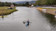 Imagen de Cecilia Collueque y un percance que casi la deja afuera en el Mundial de canotaje de Portugal