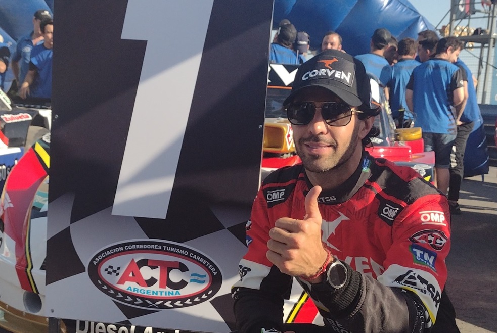 Manu Urcera es el nuevo campeón del TC. Gentileza.