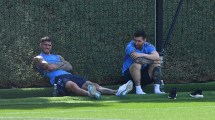 Imagen de Lionel Messi, espectador de lujo en el entrenamiento: cómo sigue la agenda de la selección