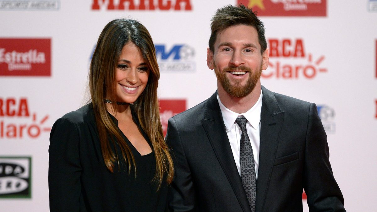 Antonela Roccuzzo y Lionel Messi, una pareja admirada en todo el mundo. Archivo.