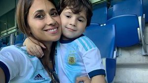 Mundial Qatar 2022: el alentador gesto de Mateo Messi en el partido de la Selección Argentina