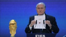 Imagen de Joseph Blatter fue contundente: «La elección de Qatar como sede fue un error»