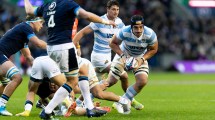 Imagen de Derrota y piñas de Los Pumas contra Escocia en el cierre de la gira por Gran Bretaña