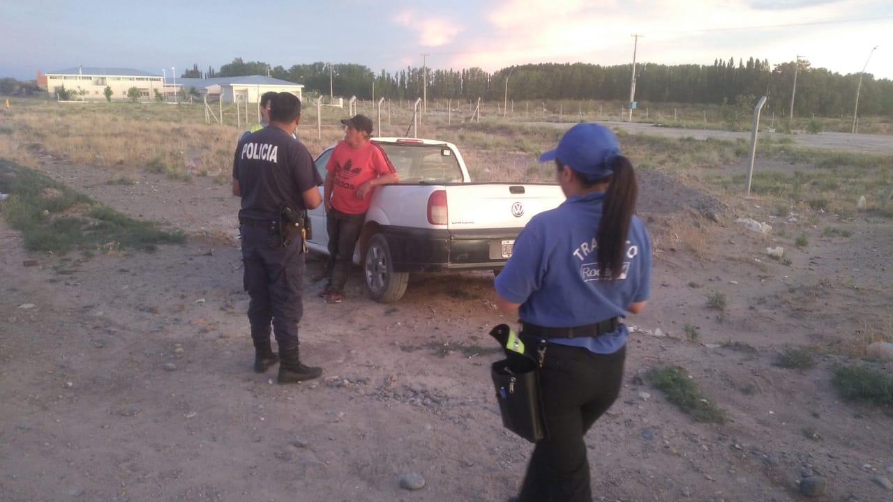 La camioneta fue secuestrada por las autoridades. Foto gentileza