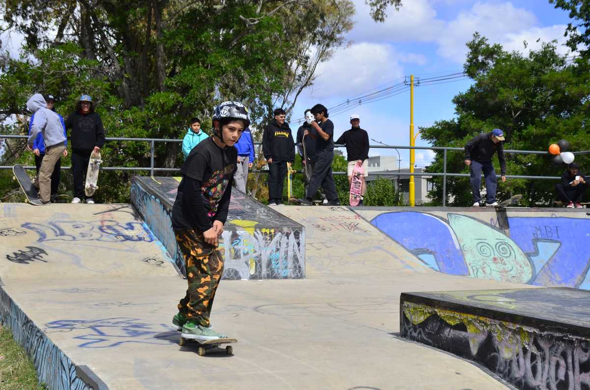 El Skate Park recibirá competidores de distintas categorías en el Roca Extreme. 