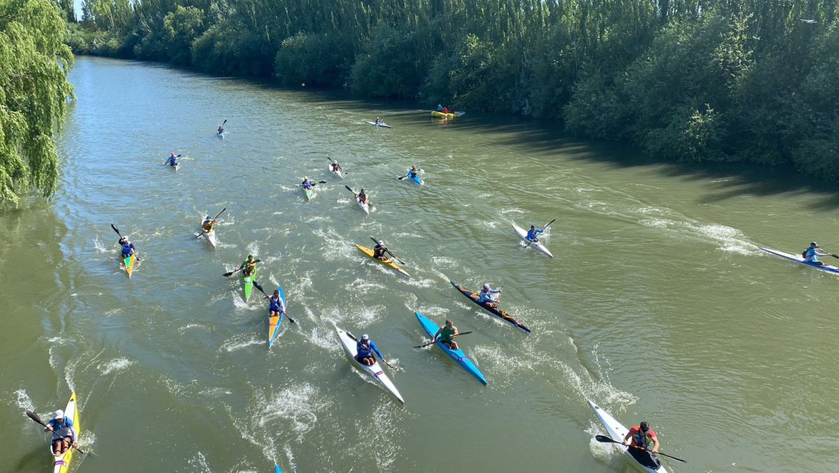 La nueva regata fue éxito en la costa neuquina.