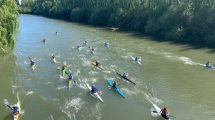 Imagen de Con la segunda etapa, finalizó la Regata de la Confluencia que una fiesta del canotaje