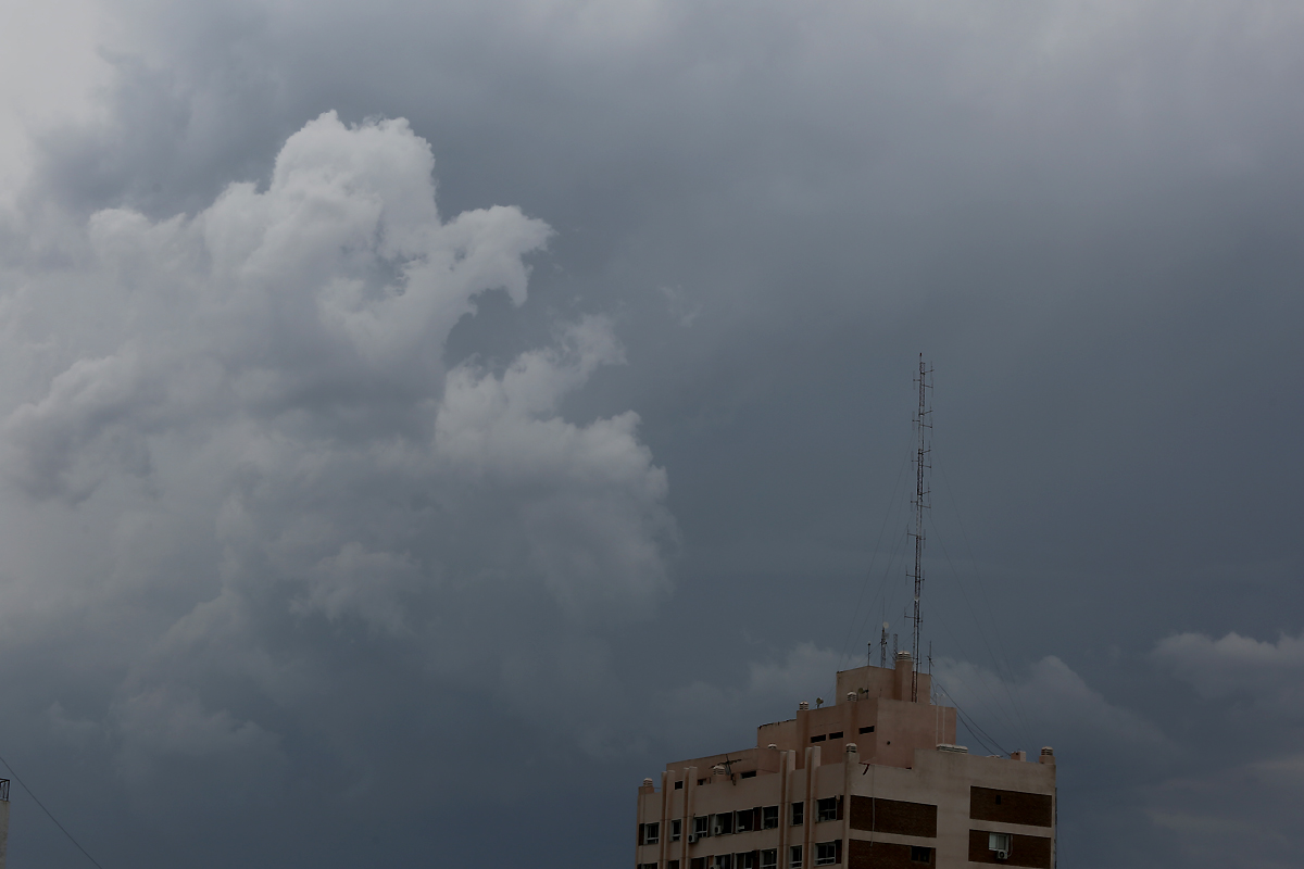 Tormentas en Río Negro el domingo. Foto: archivo. 