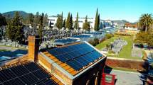 Imagen de RIP: el parque solar urbano más grande de España se instalará en cementerios