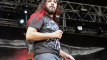 Imagen de Claudio O’Connor, líder de Malón, en la previa al Metal Valley Festival: «Estamos contentos de volver al Sur»