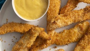 Para probar: bastones de queso y chicken fingers 