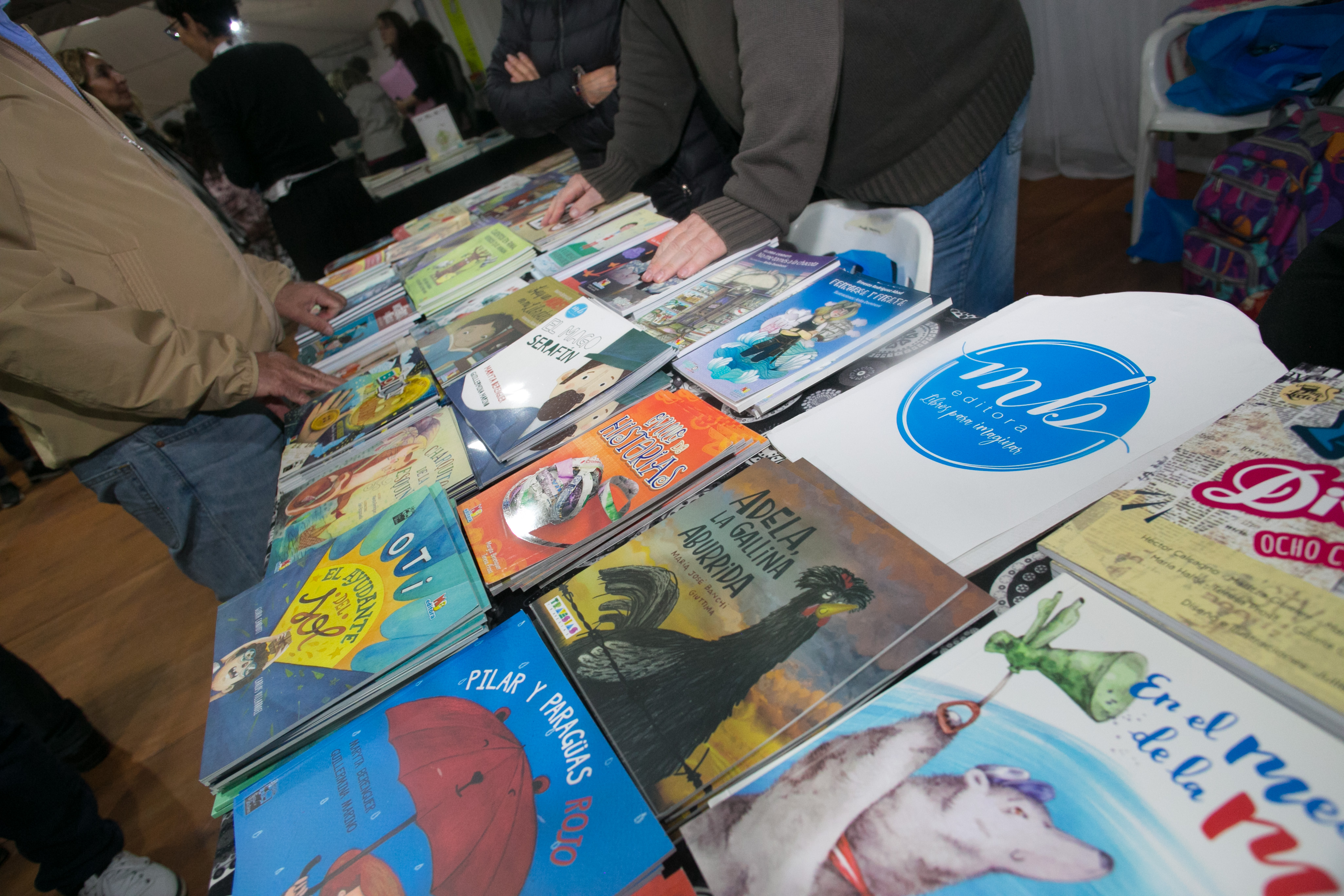 Están habilitados 35 stand con la presencia de más de un centenar de editoriales. Foto: Pablo Leguizamon.