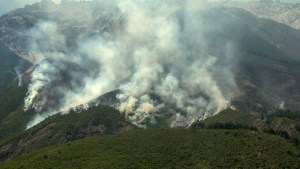 Drones y más tecnología para los incendios forestales en Patagonia