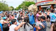 Imagen de Video: incidentes en Cipolletti durante los festejos del mundial