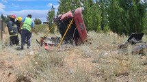 Imagen de Tuvieron que derivar a Neuquén a una mujer que volcó en las afueras de Cutral Co