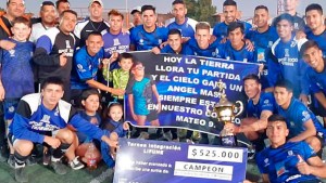 Deportivo Rincón campeón del Integración de Lifune: otra Copa para la vitrina