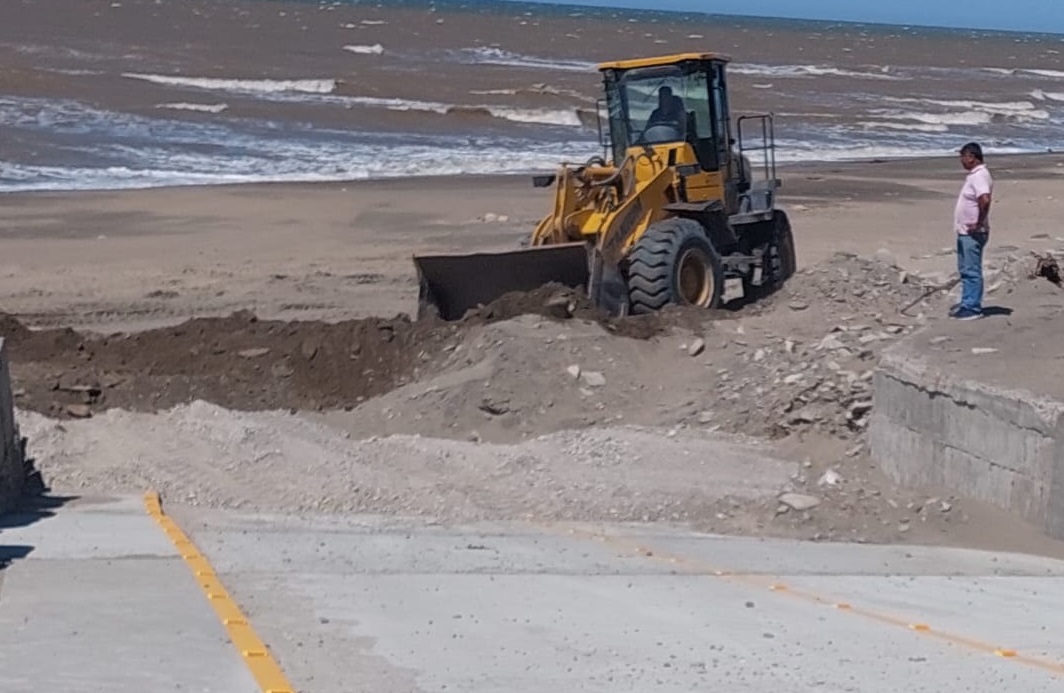 En El Faro se construyó una rampa más corta. Foto: gentileza.