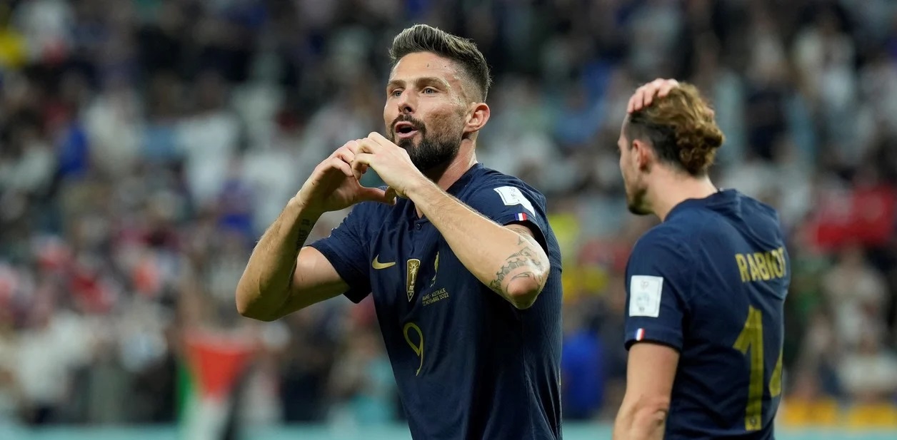 Olivier Giroud aseguró que tendrán que prestarle atención a todos los jugadores argentinos y no solo a Messi. Foto AP/Francisco Seco