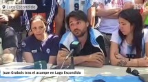 Imagen de Grabois: «Durante un día al menos logramos recuperar la soberanía de ese territorio» en Lago Escondido