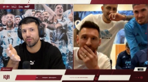 Imagen de VIDEO: La divertida charla de Messi y otros jugadores de Argentina con el «Kun» Agüero por Twitch