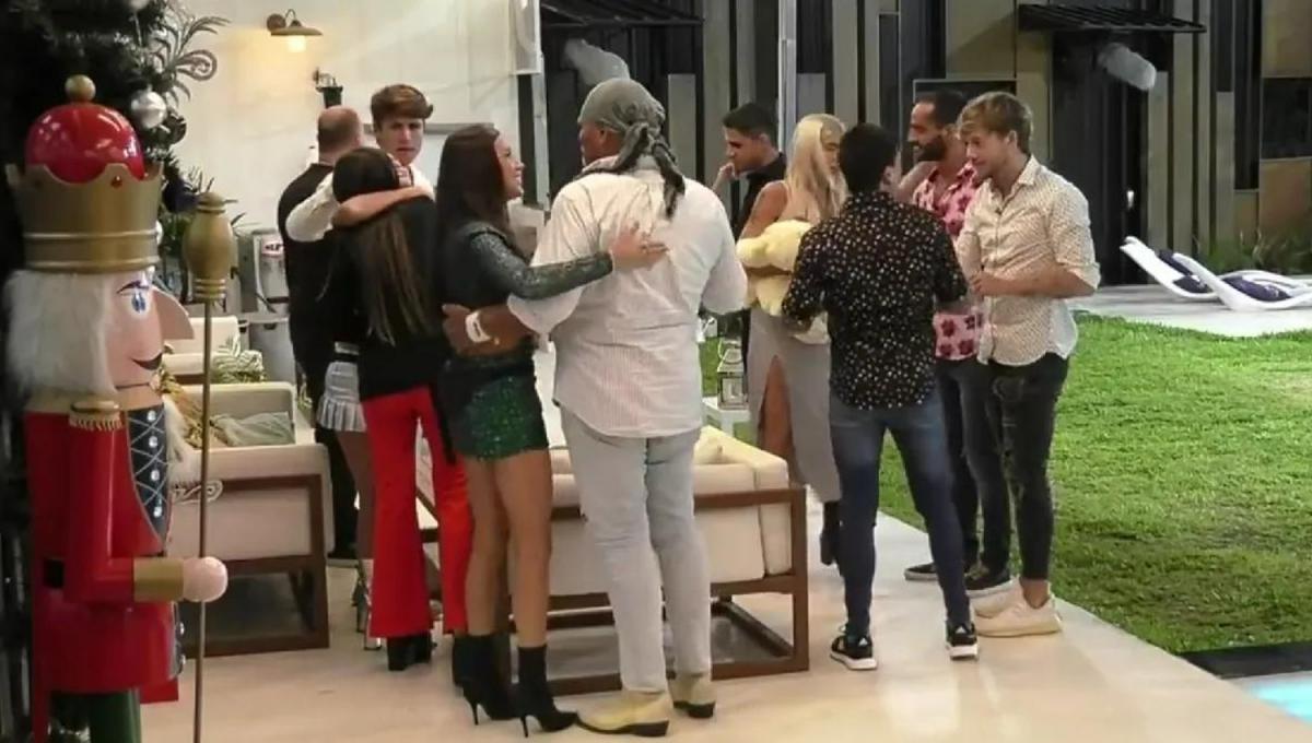 Los integrantes de la Casa de Gran Hermano 2022 celebraron la Navidad en el encierro.-