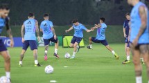 Imagen de Último ensayo de la Selección Argentina antes de enfrentar a Países Bajos: la situación de De Paul y Di María