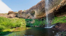 Imagen de Las Tapaderas, la cascada escondida en el norte neuquino: un chapuzón en el paraíso