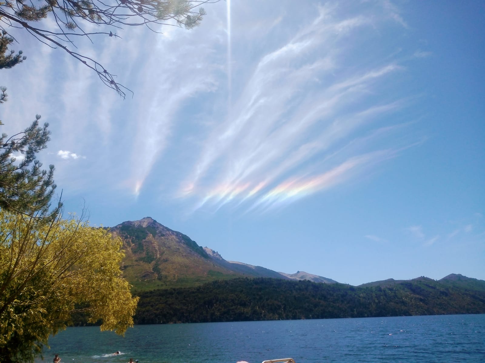 Una de las tantas fotografías que se difundieron la tarde del jueves. Foto: gentileza