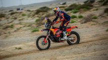 Imagen de Benavides fue penalizado y quedó cuarto en la general de las motos en el Dakar