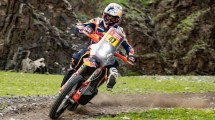 Imagen de Sanders ganó en la categoría de motos y Kevin Benavides se mantuvo cuarto