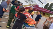 Imagen de Le amputaron la pierna a la mujer arrastrada por un alud en un sendero de montaña en Bariloche