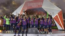 Imagen de Barcelona le ganó la Supercopa de España a Real Madrid en su primer título desde que se fue Messi