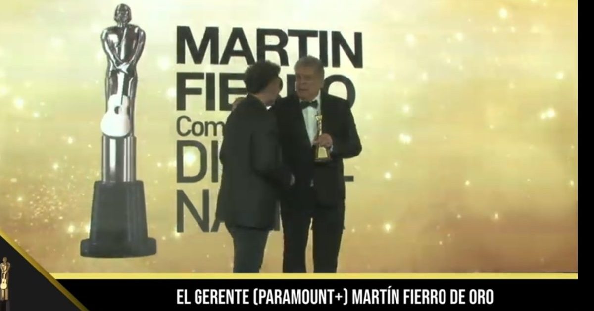 "El Gerente" won the Martín Fierro Digital de Oro look at all the