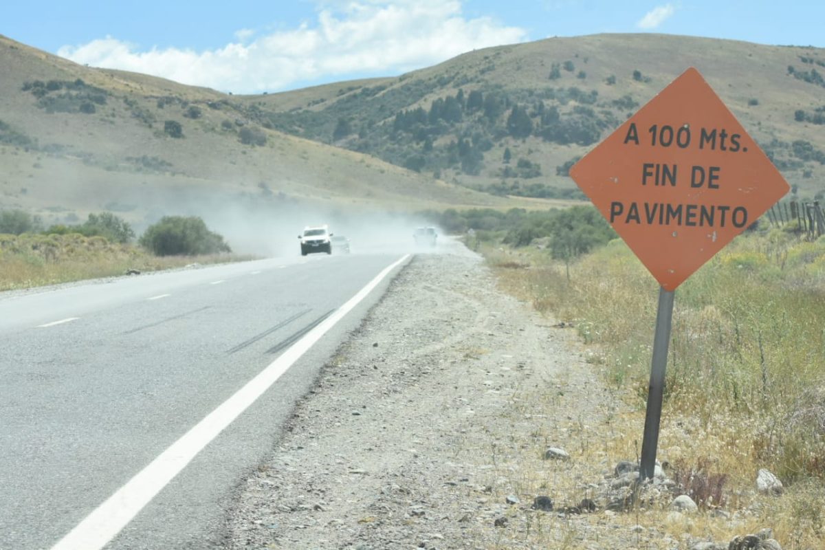 La pavimentación irá desde el empalme con ruta 40 hasta el Lago Huechulafquen. Foto:Gentileza.