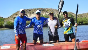 Regata del río Negro: el K2 master A está para cualquiera