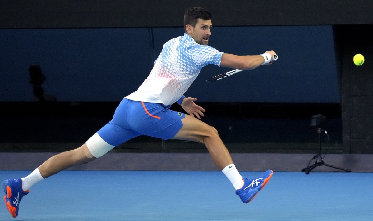 Novak Djokovic está en las semifinales del Australian Open. Foto: AP 